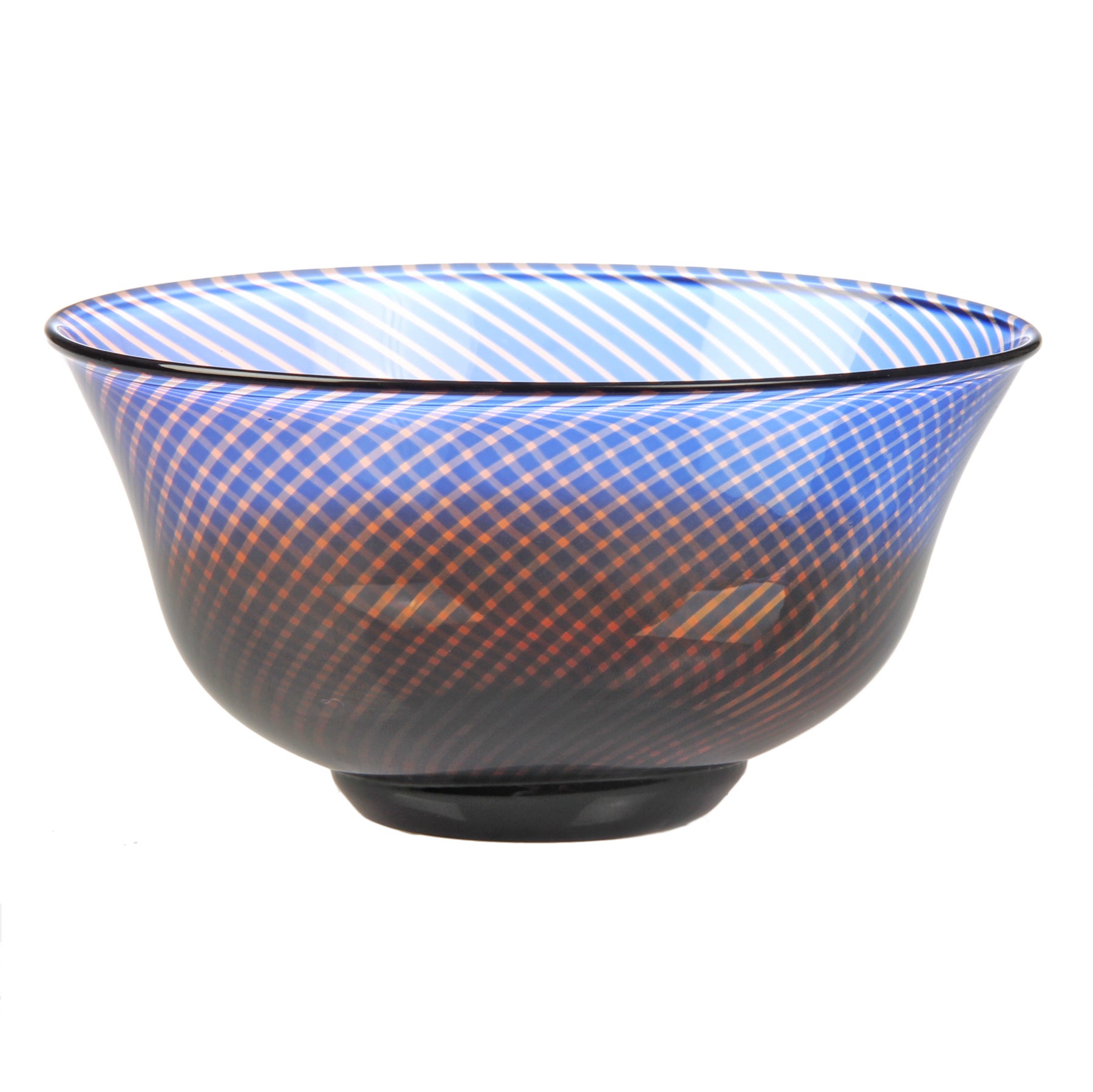 Orrefors Graal Glass Bowl by Edward Hald For Sale