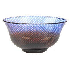 Orrefors Graal Glass Bowl by Edward Hald