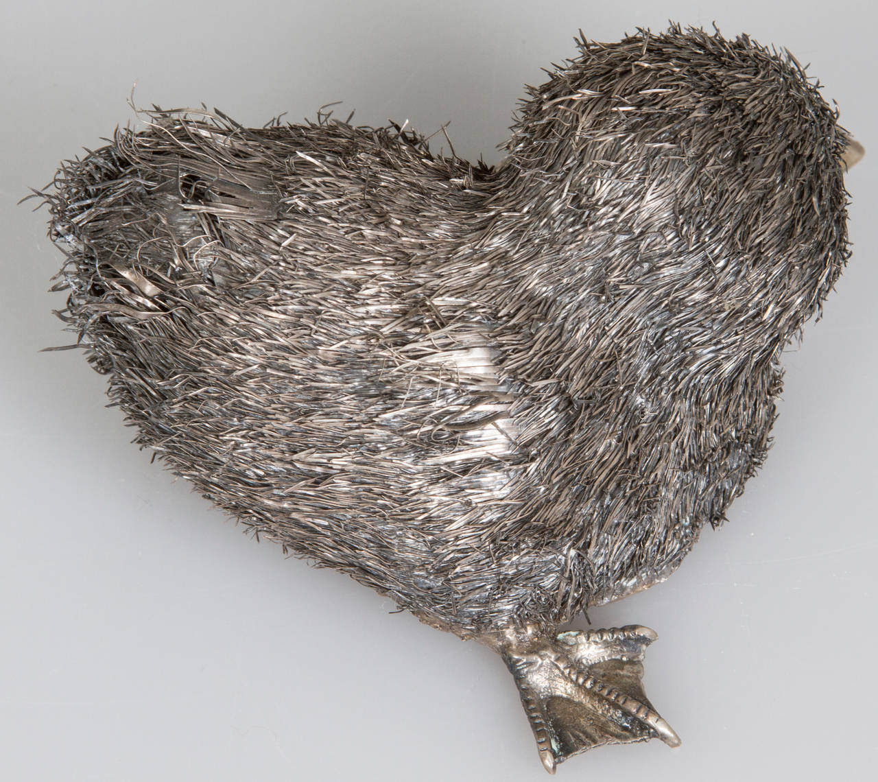 Silver Buccellati Duckling Sculpture 2