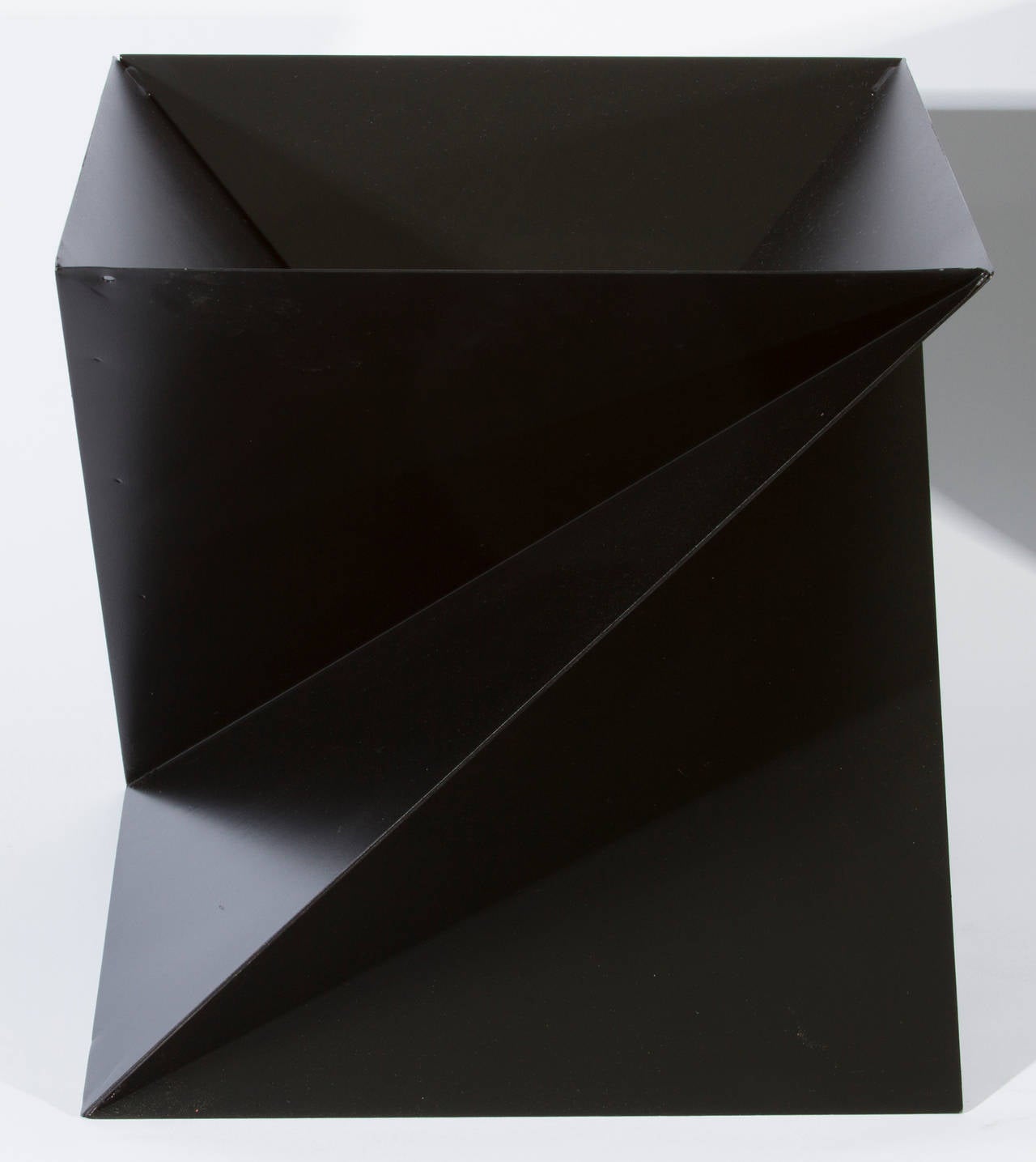 Late 20th Century Architectural Angular Side Tables