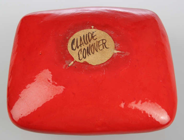 Stoneware Glazed Claude Conover Ceramic Vessel