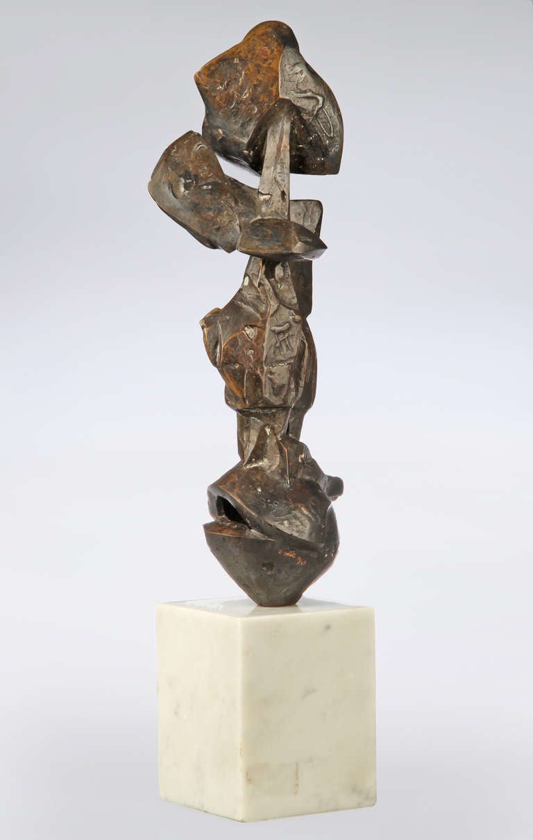 Late 20th Century Abstract Bronze Sculpture by Dimitri Hadzi 