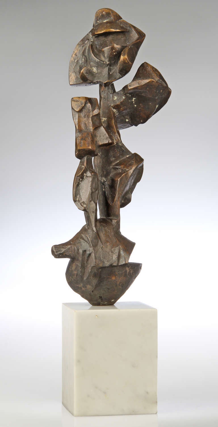 This sculpture looks great from all angles. It is from and edition of seven and is number 4, originally sold through the Richard Gray Gallery, Hadzi was internationally known, in many museum collections and taught at Harvard.