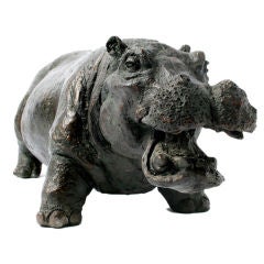 Fabulous Hippo Scultpture