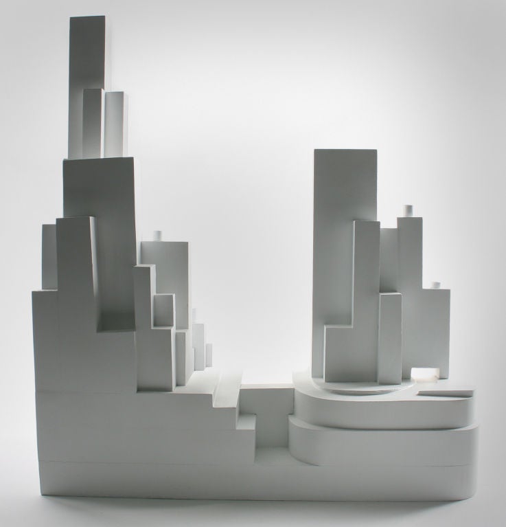 Mid-20th Century 1960's Model of Chicago Buildings For Sale