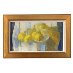 Vintage Still Life  "Quince" by Stanley Mitruck