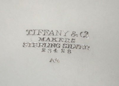 American Modernist Tiffany Sterling Silver Wave Bowl