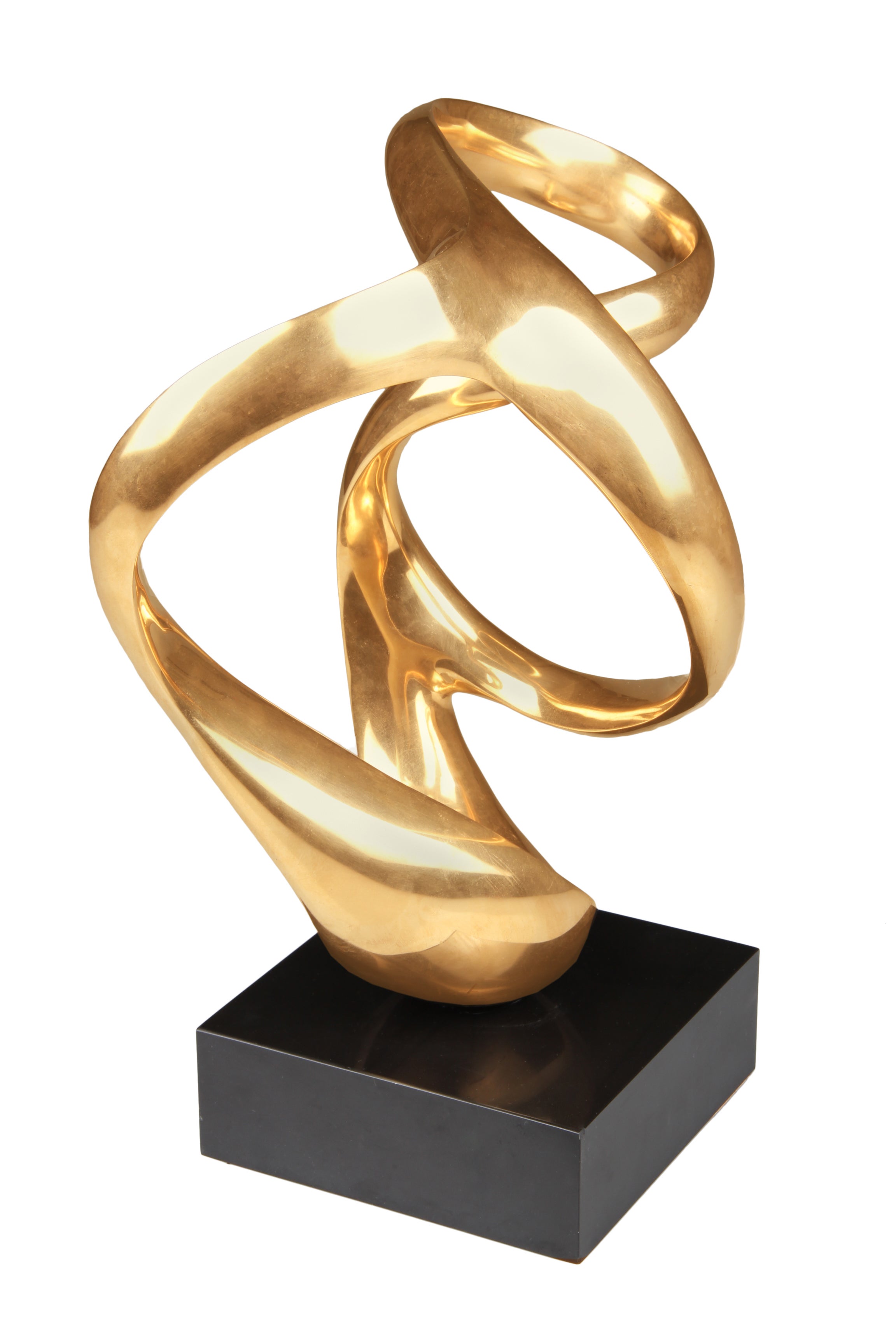 Undulating Bronze Sculpture by Kieff