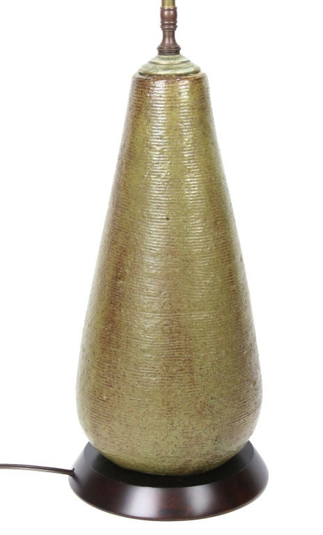 Sculptural Table Lamp by Eugene Deutch