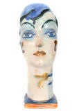 Gudrun Baudisch Weiner Werkstatte Ceramic Head