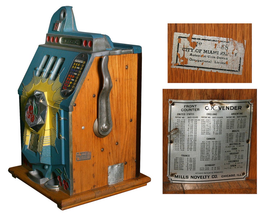 mills bursting cherry slot machine