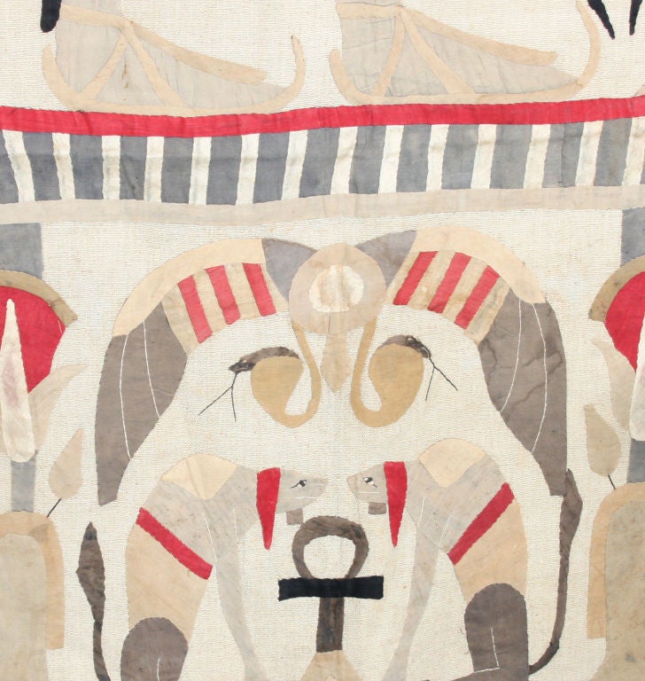 Linen Egyptian Textile For Sale