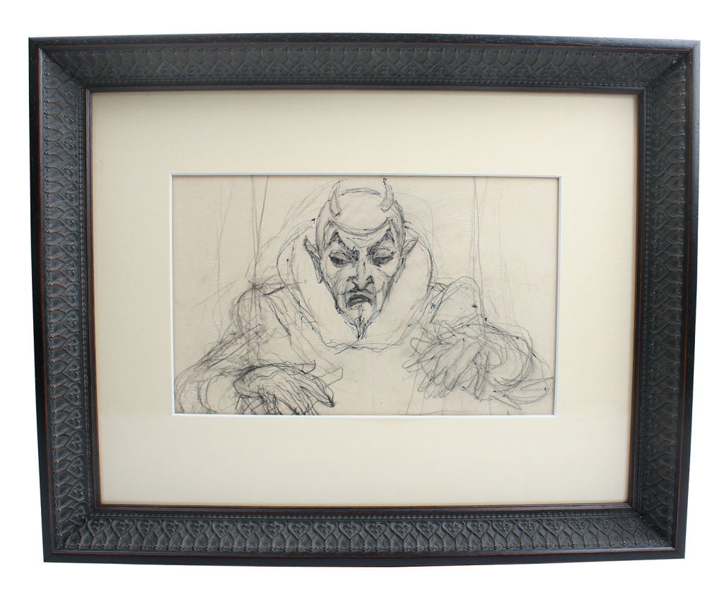 Mid-20th Century Collection of Devils by John M. Cadel For Sale