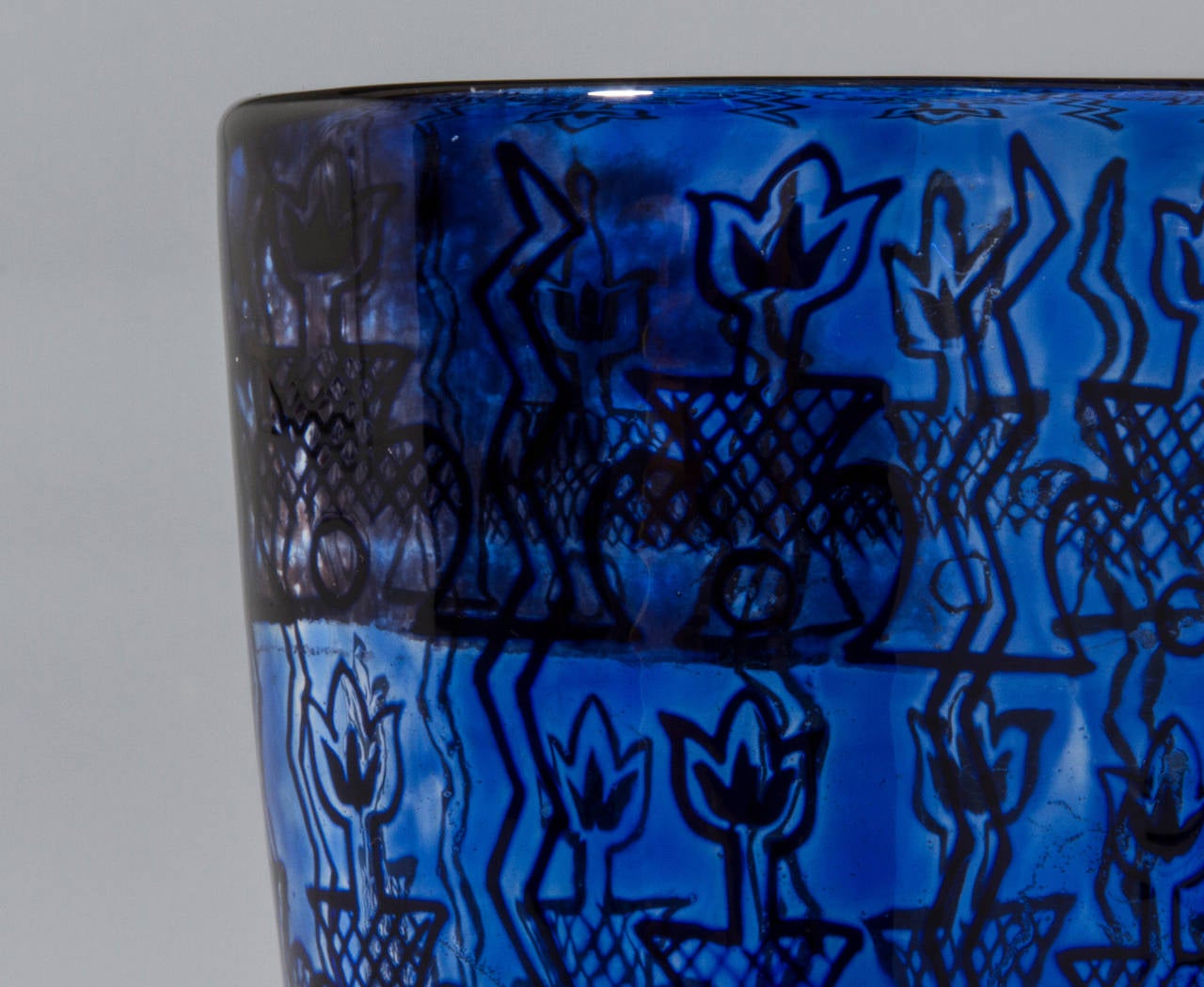 Orrefors Art Deco Graal Vase by Edward Hald 2