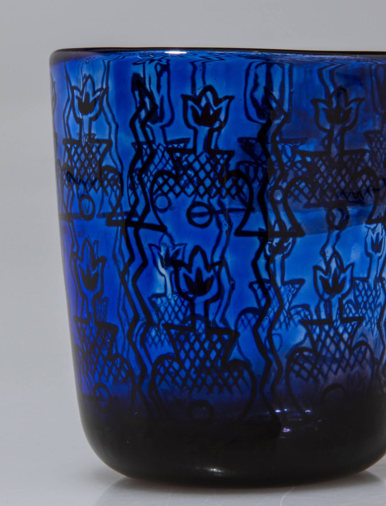 Orrefors Art Deco Graal Vase by Edward Hald 4