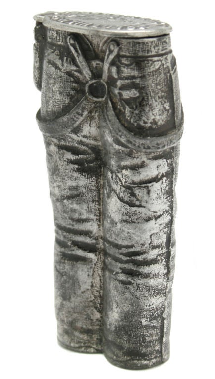 American Advertising Art Match Safe Men's Jeans