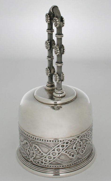 tiffany silver bell