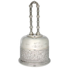 Aesthetic Movement Tiffany Sterling Silver Bell