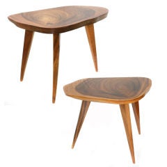 Pair of Studio Wooden Side Tables