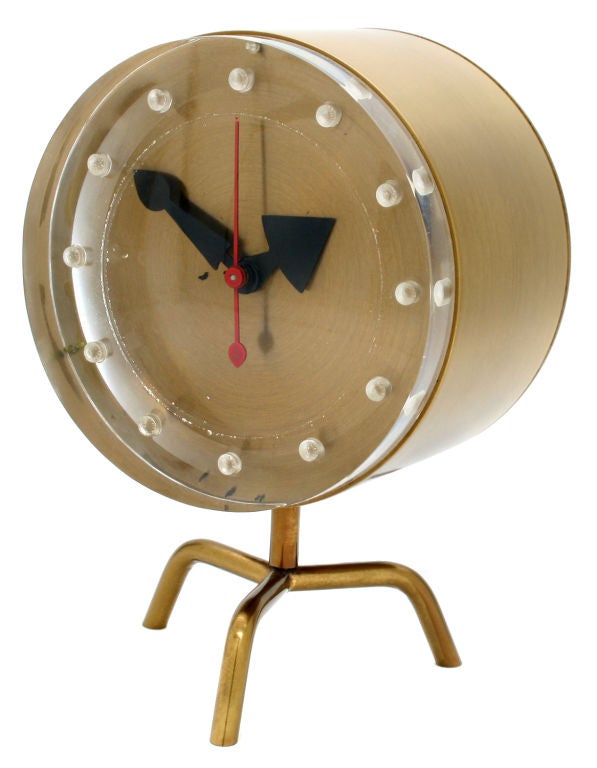 American Original George Nelson Tripod Clock