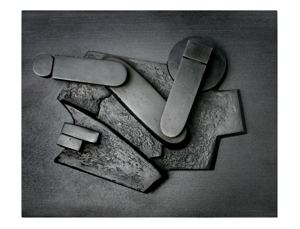 Bronze Wall Sculpture by Douglas Abdell
