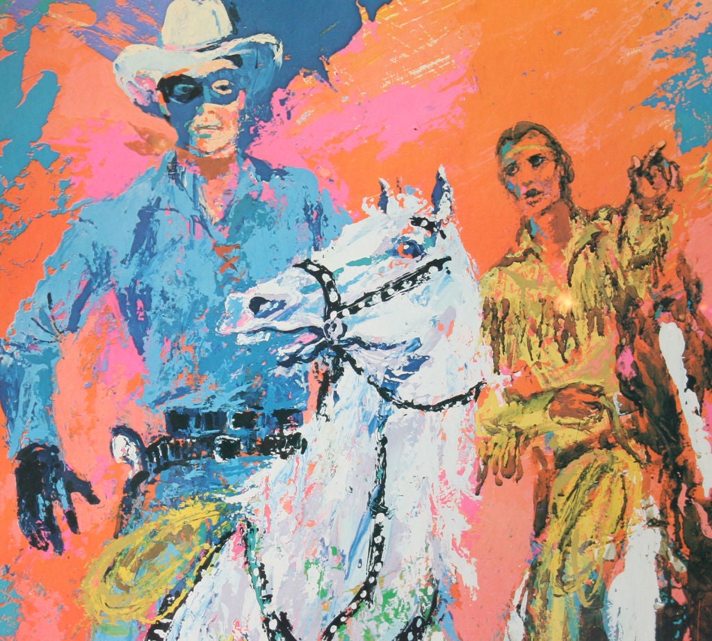 American The Lone Ranger and Tonto by Leroy Neiman