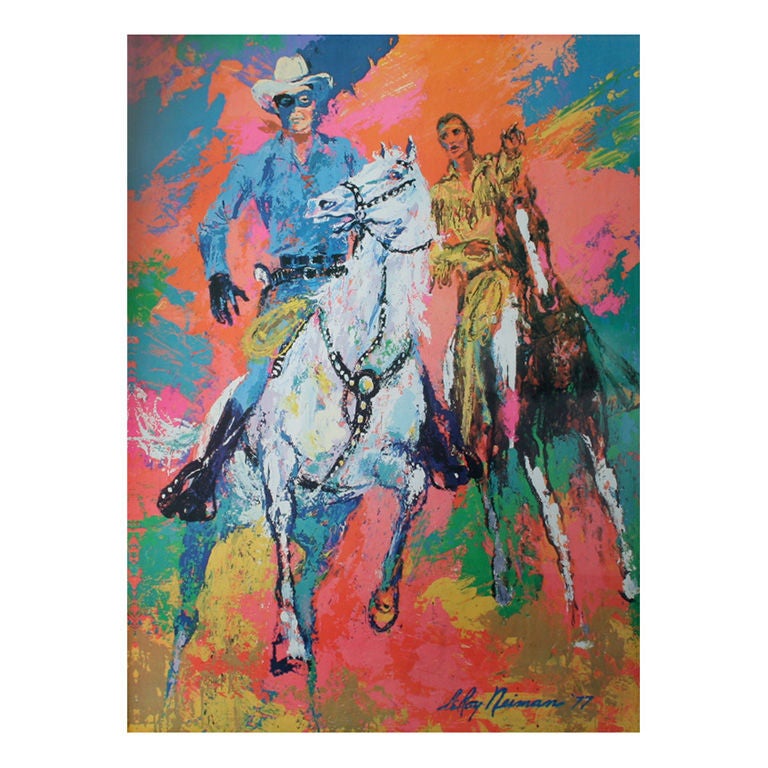 The Lone Ranger and Tonto by Leroy Neiman