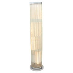 Sculptural Floor Lamp with Glass Rods