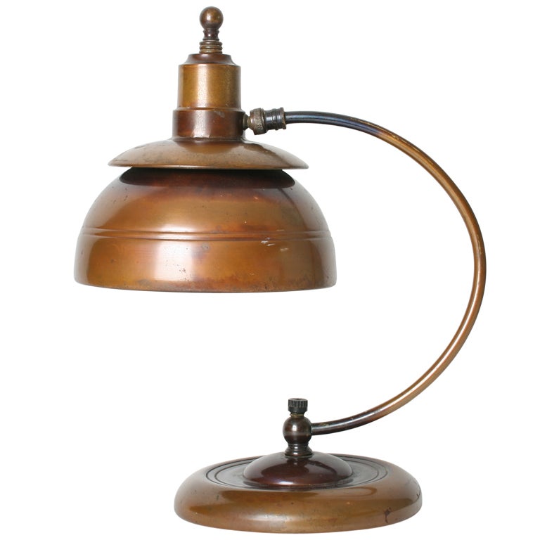 Machine Age Desk Lamp at 1stdibs