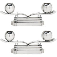 Hans Hansen Sterling Silver Candelabra