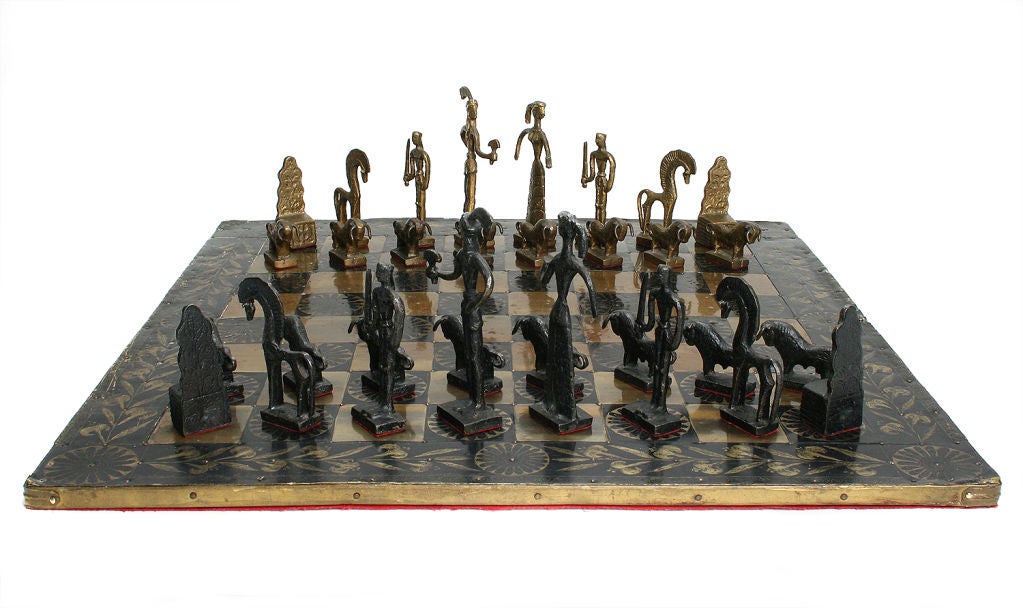 Greek Minoan Style Chess Game