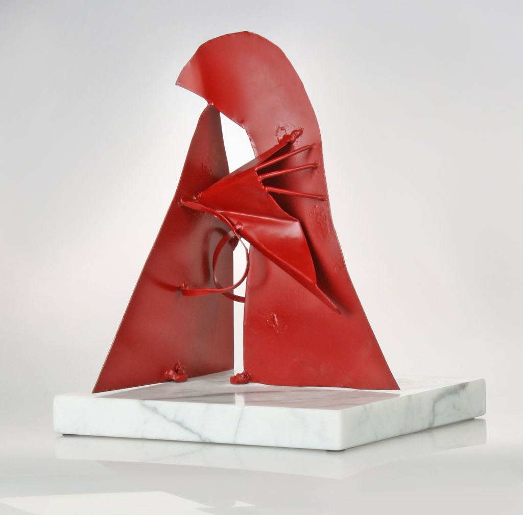 Modernist Steel Sculpture by Abbott Pattison
