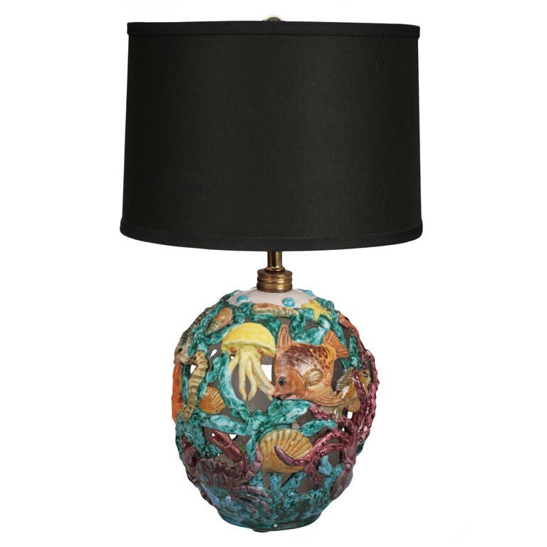 Whimsical Sea Creatures  Lamp