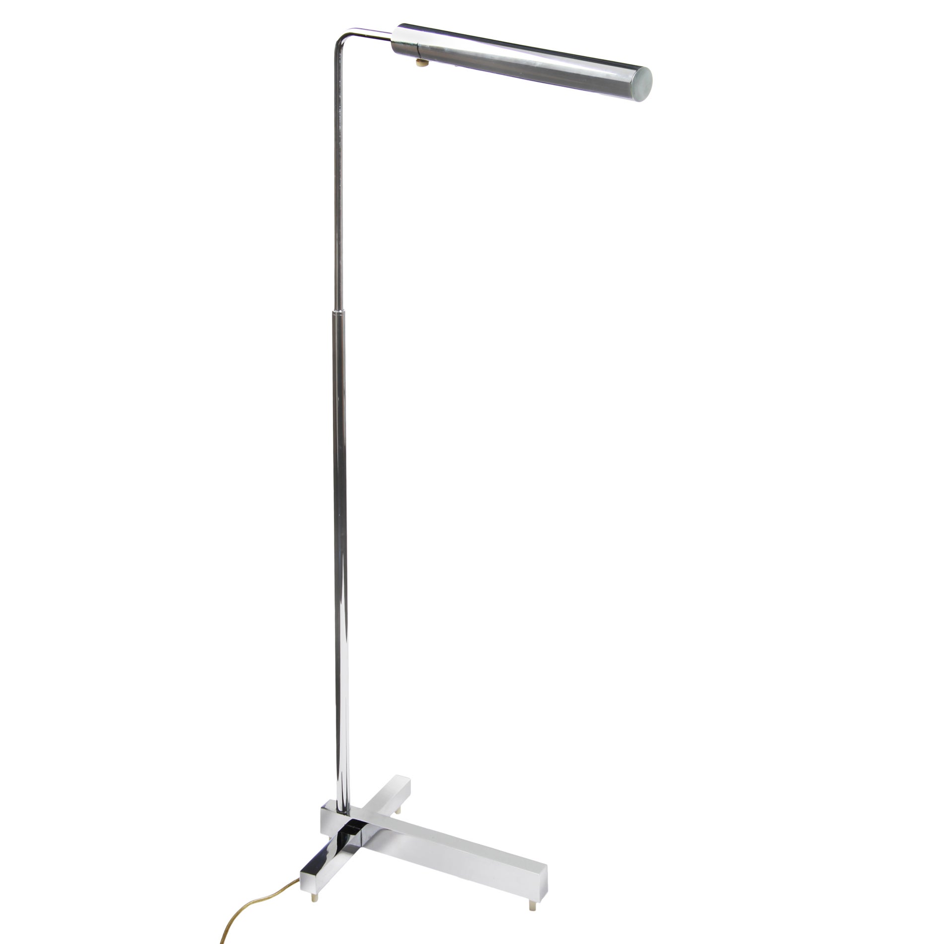 Casella Chrome  Adjustable Floor Lamp