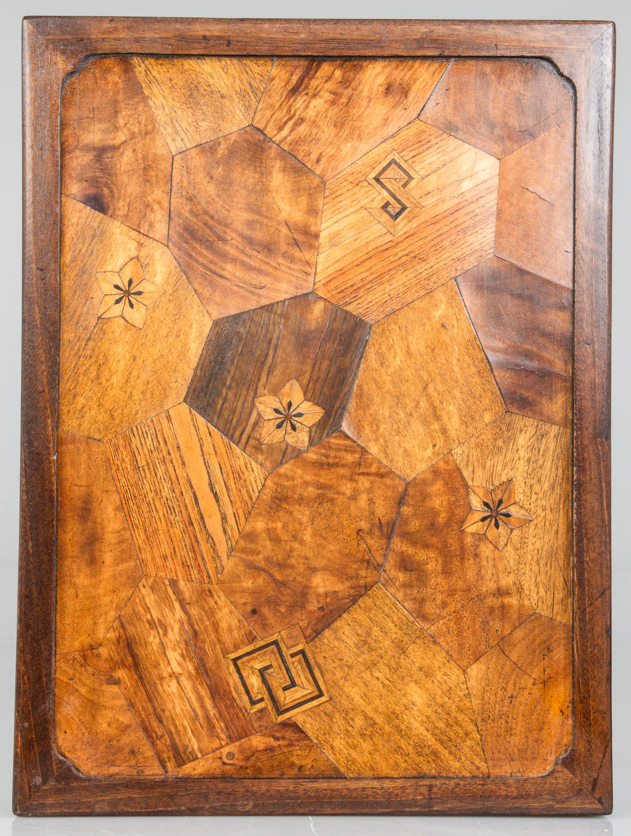 Japanese Marquetry 19th Century Writing Box For Sale 1