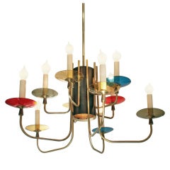 Vintage Modern Lightolier Hanging Fixture