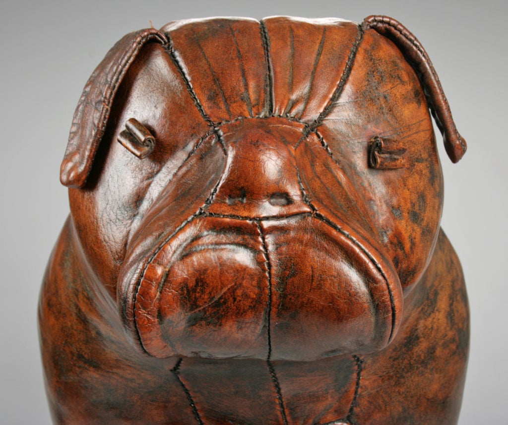 bulldog footstool