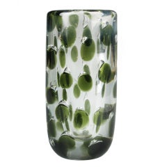 Modernist Panthera Vase by Saara Hopea for Nuutajarvi