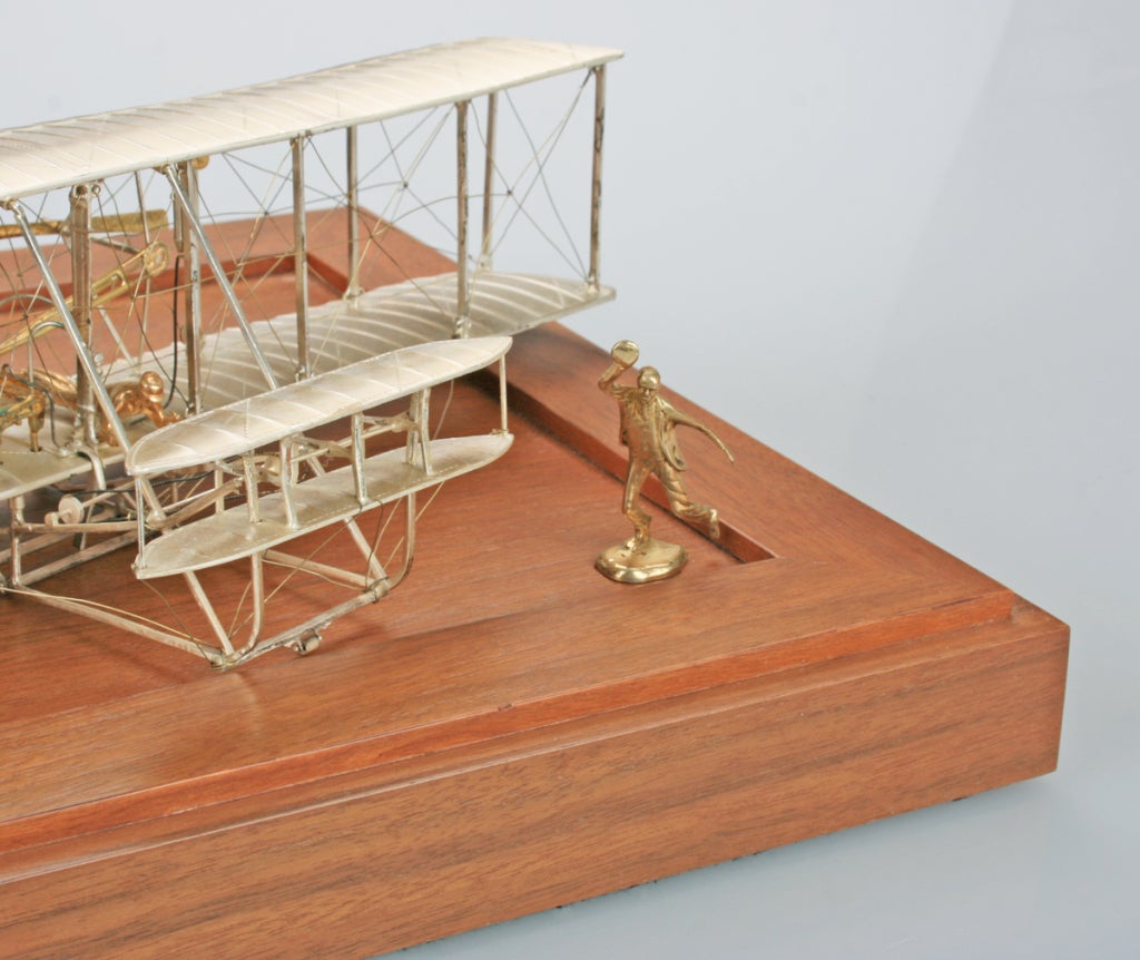 American Sterling Silver Wright Brothers Flyer