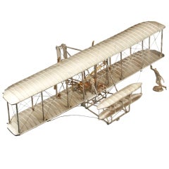 Sterling Silver Wright Brothers Flyer
