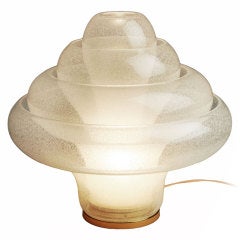 Carlo Nason Lotus Lamp  for Mazzega Lamp