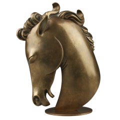 Art Deco Bronze Hagenauer Horse