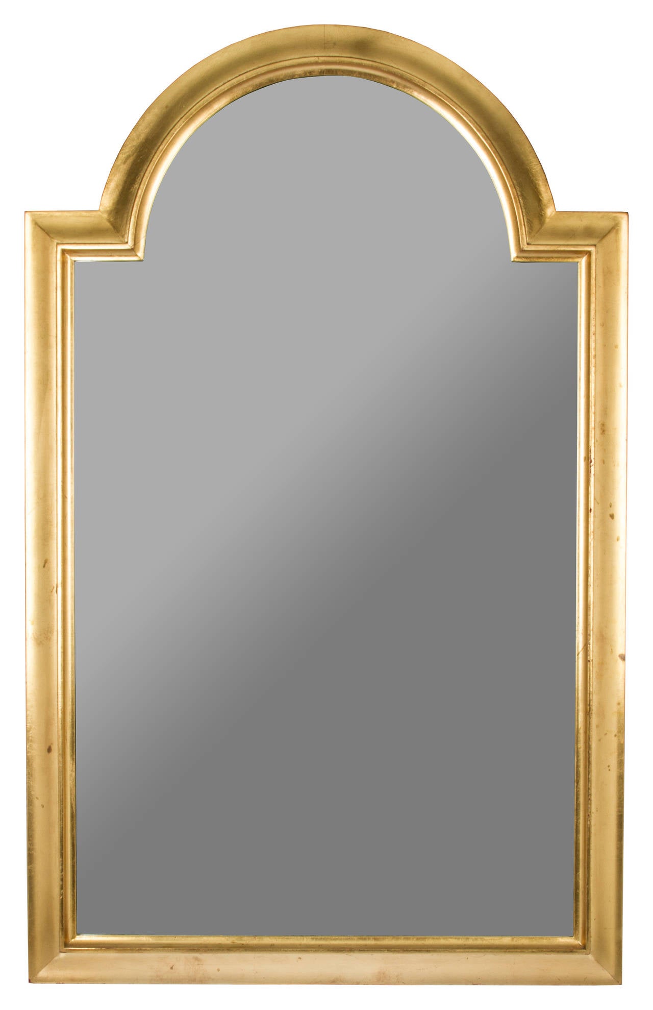 These are a handsome pair of mirrors.  Their clean design makes them very versatile.  Sturdy, they are backed in masonite.