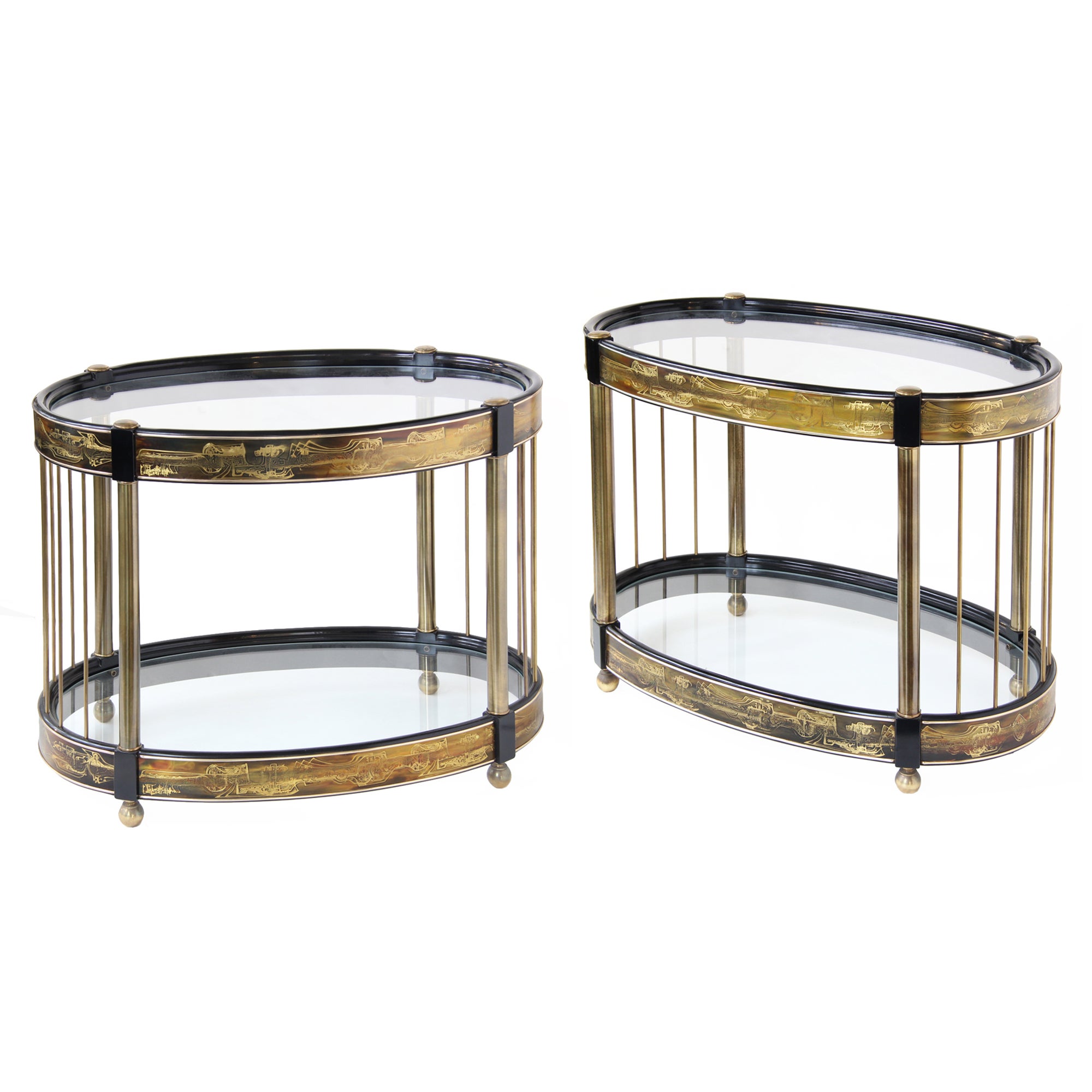 Pair of Mastercraft Side Tables