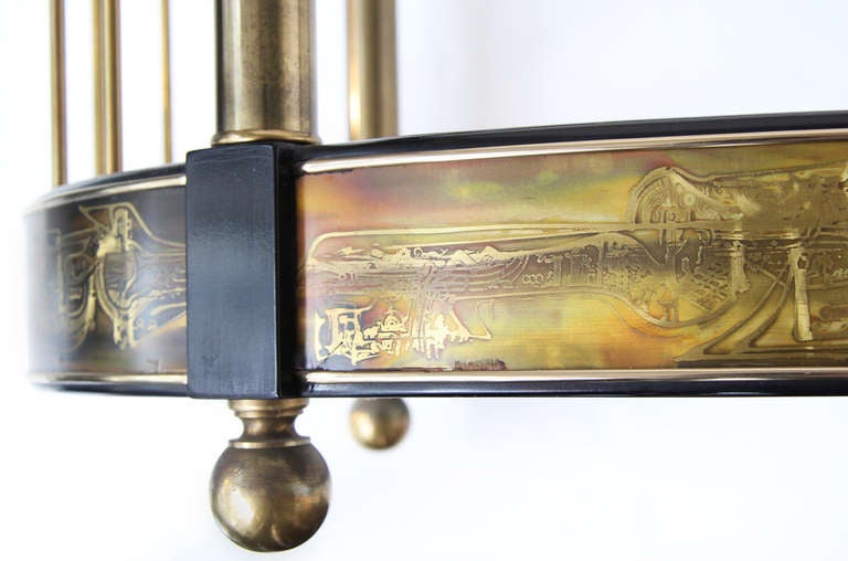 Metal Pair of Mastercraft Side Tables