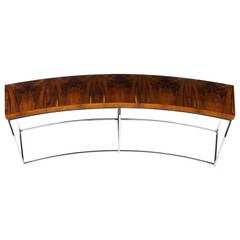 Milo Baughman Curved Table