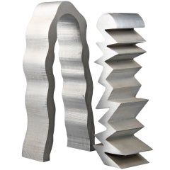 Interlocking Aluminum Monoliths by Urry