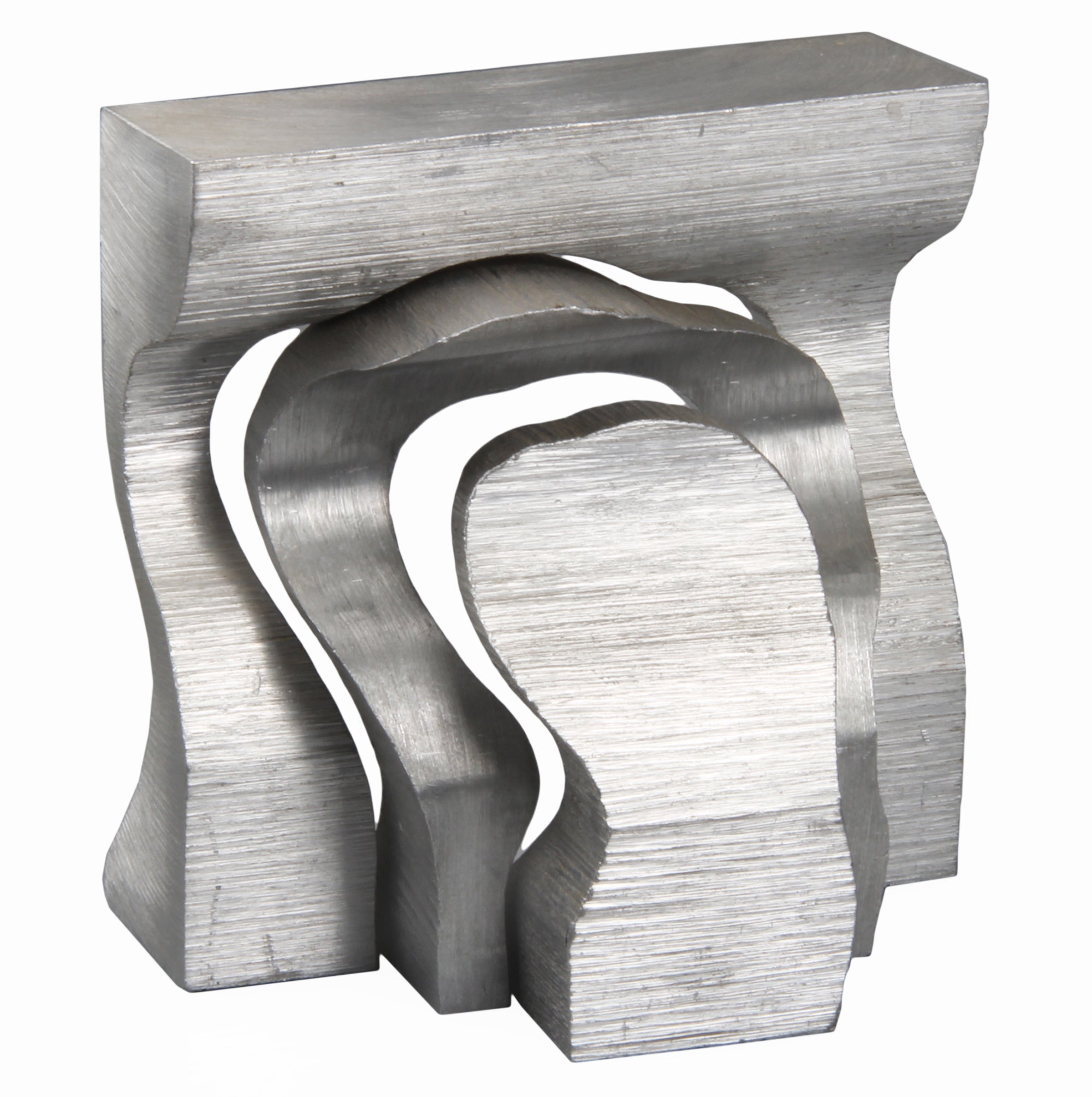 Nesting Arches Aluminum Sculpture by Steven Urry For Sale