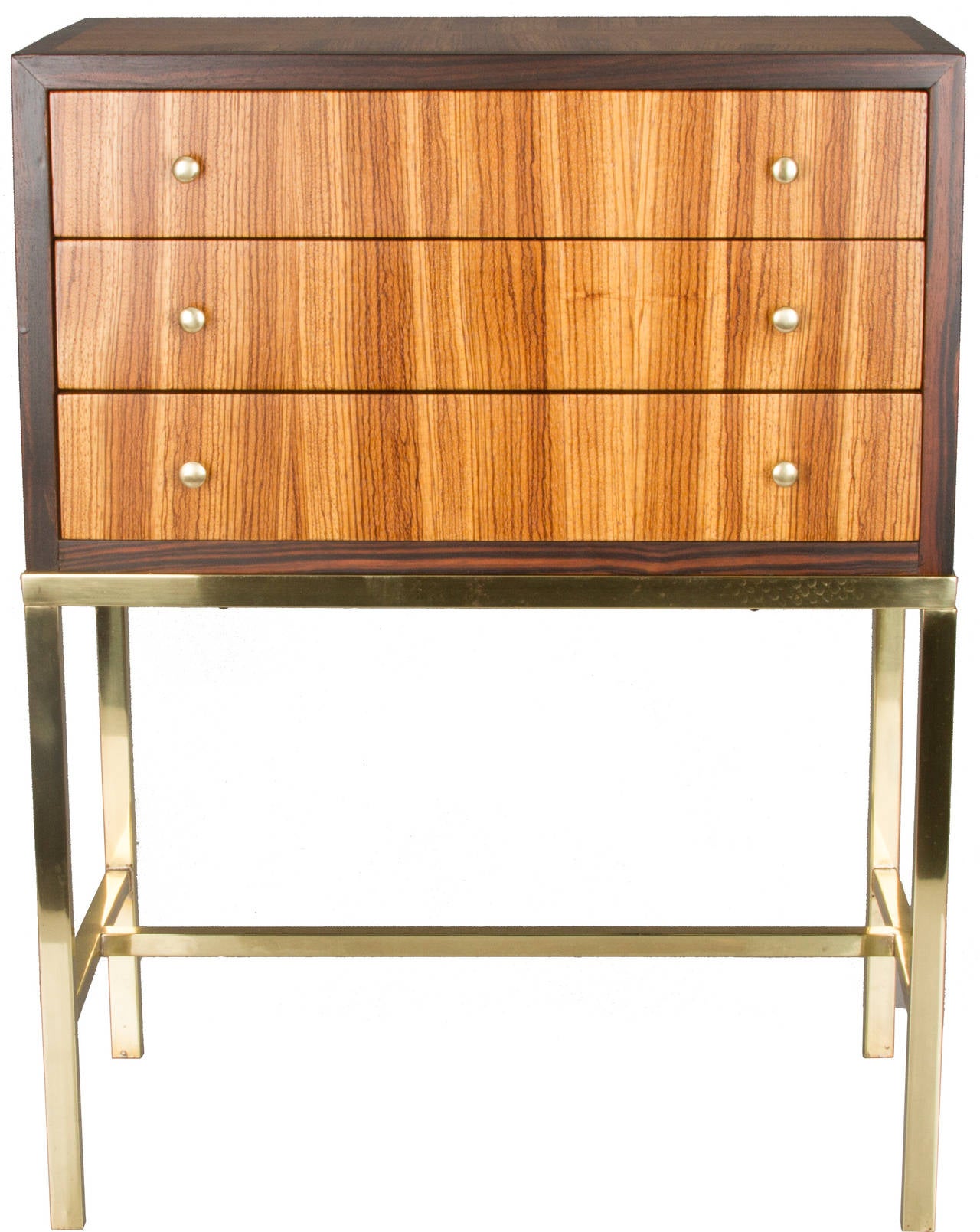 This is a great small scale chest with a clean and beautiful design.  It  also works as an end table