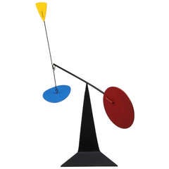 Abstract Calder Style  Mobile Sculpture